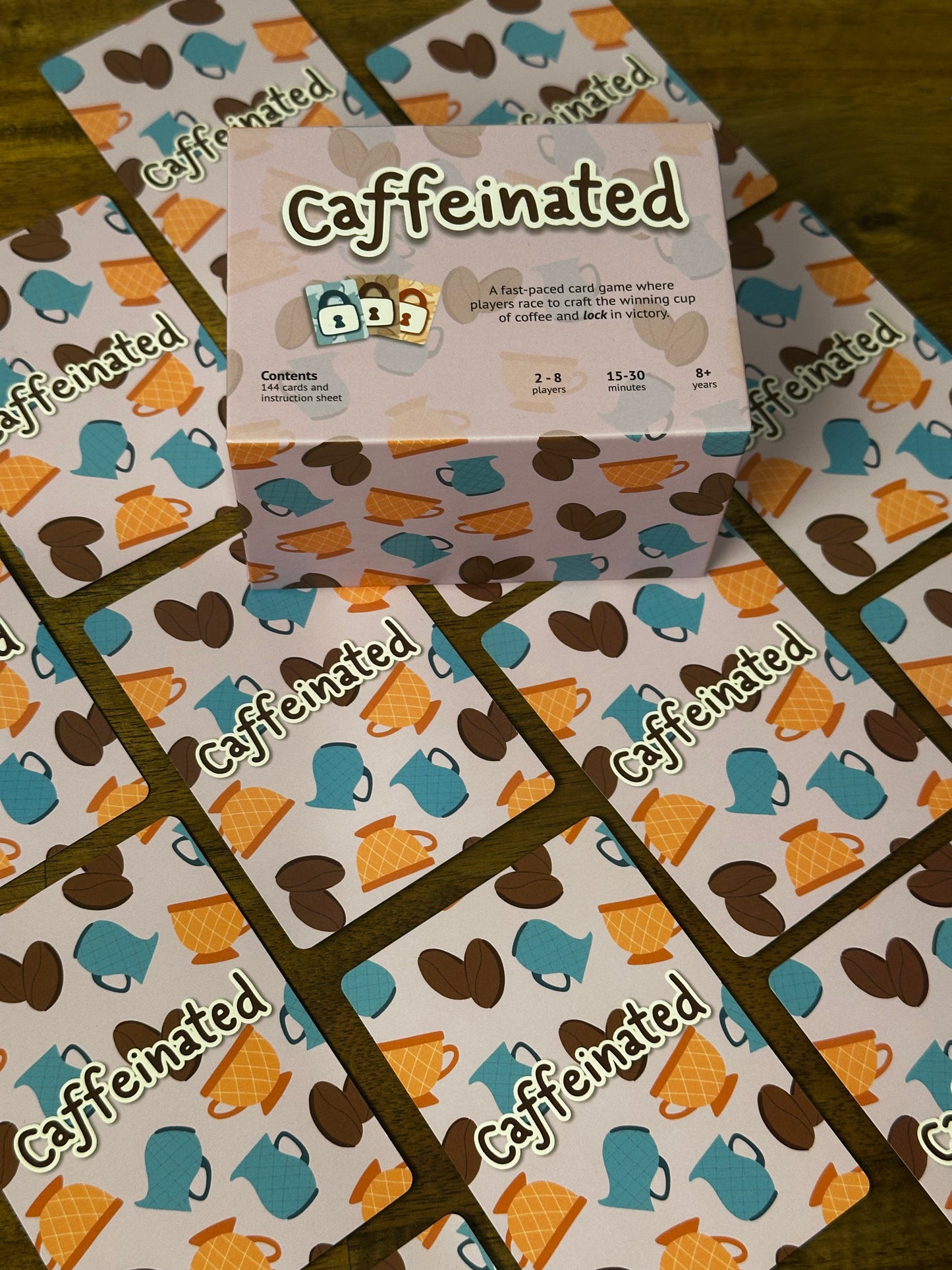 Caffeinated card game