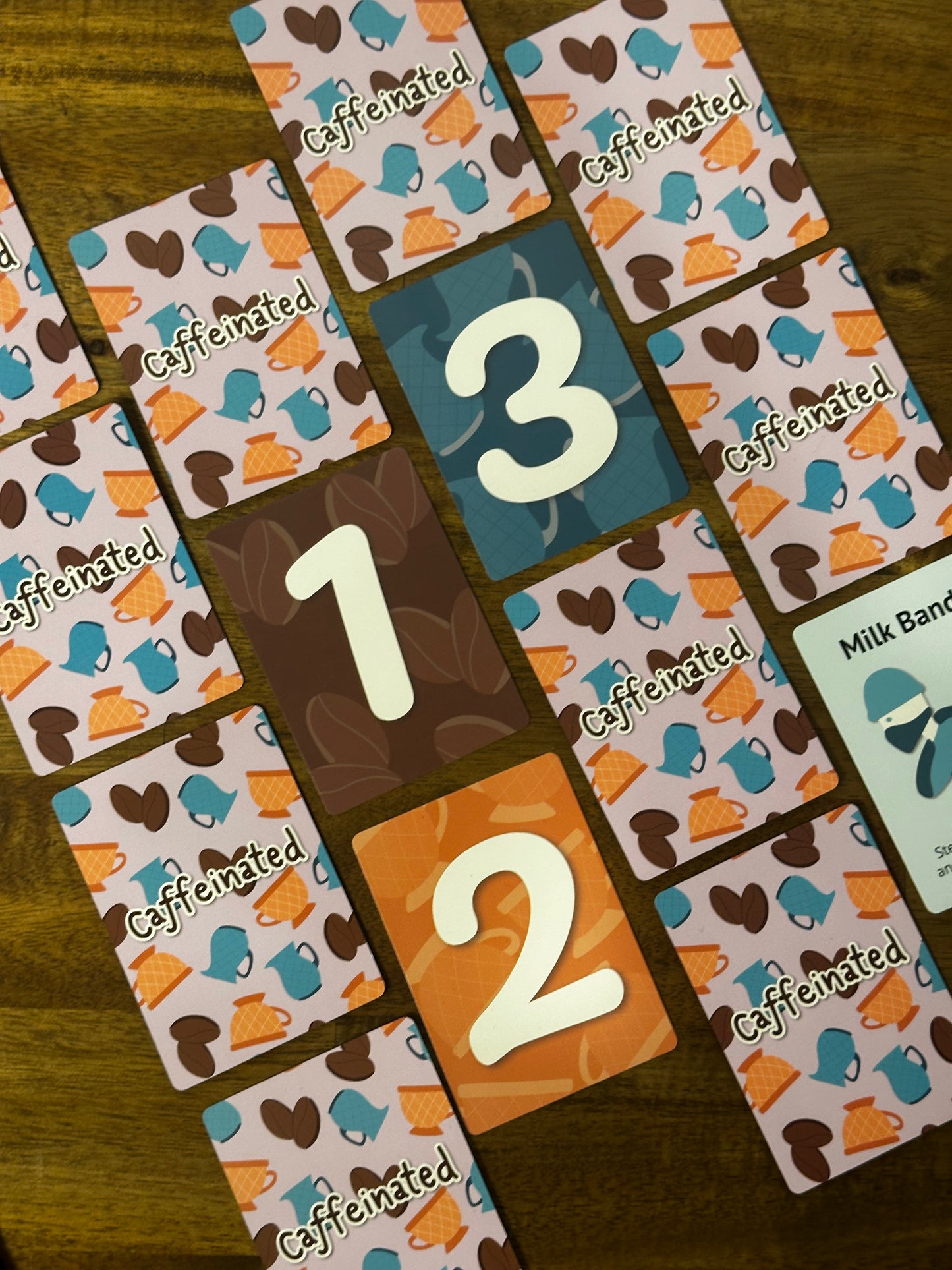 Caffeinated card game