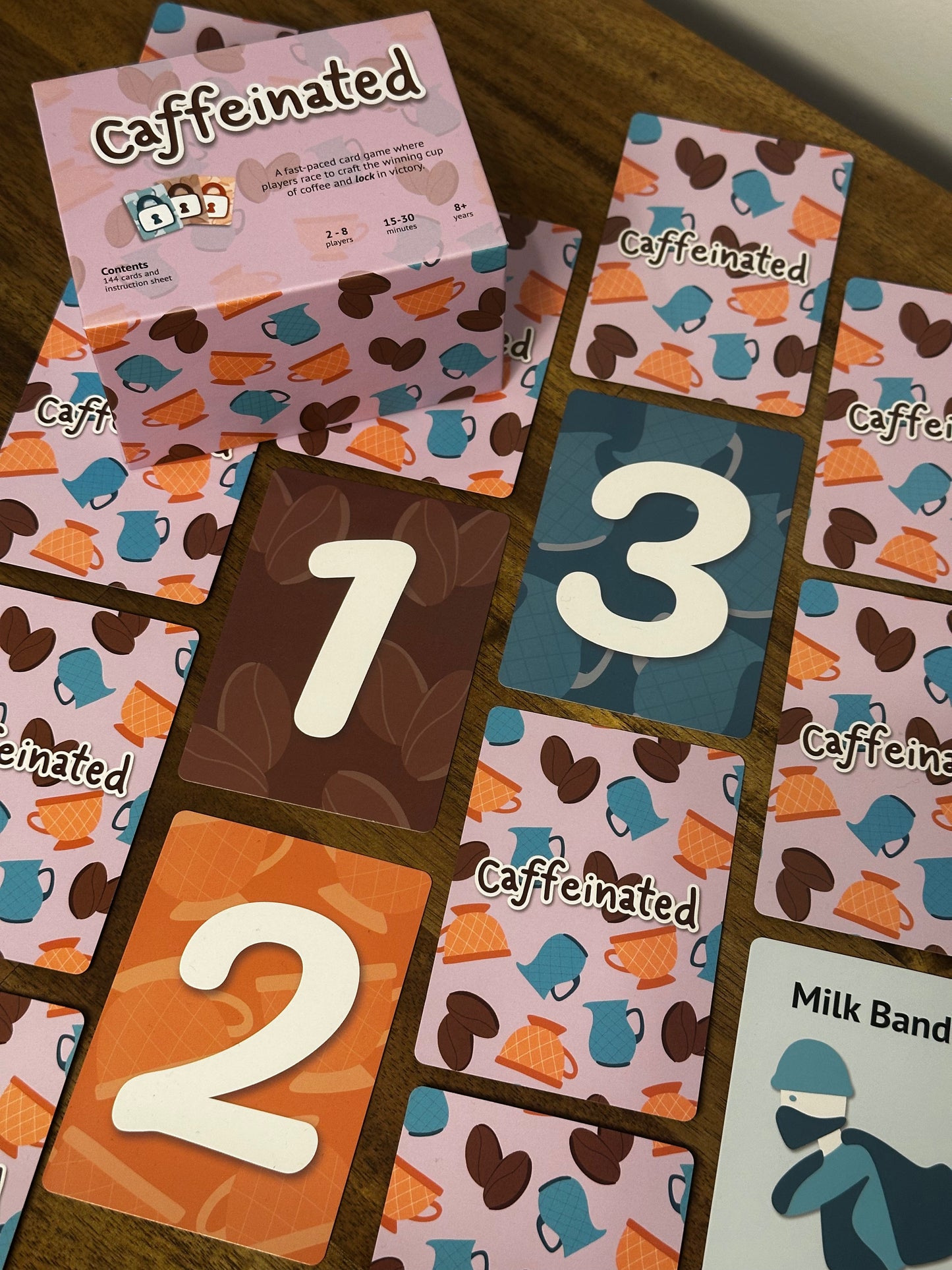 Caffeinated card game