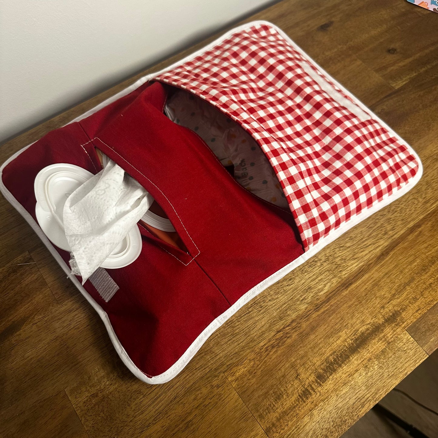 Baby wipes and nappy clutch - various designs