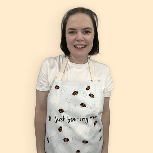 Apron and tea towel set