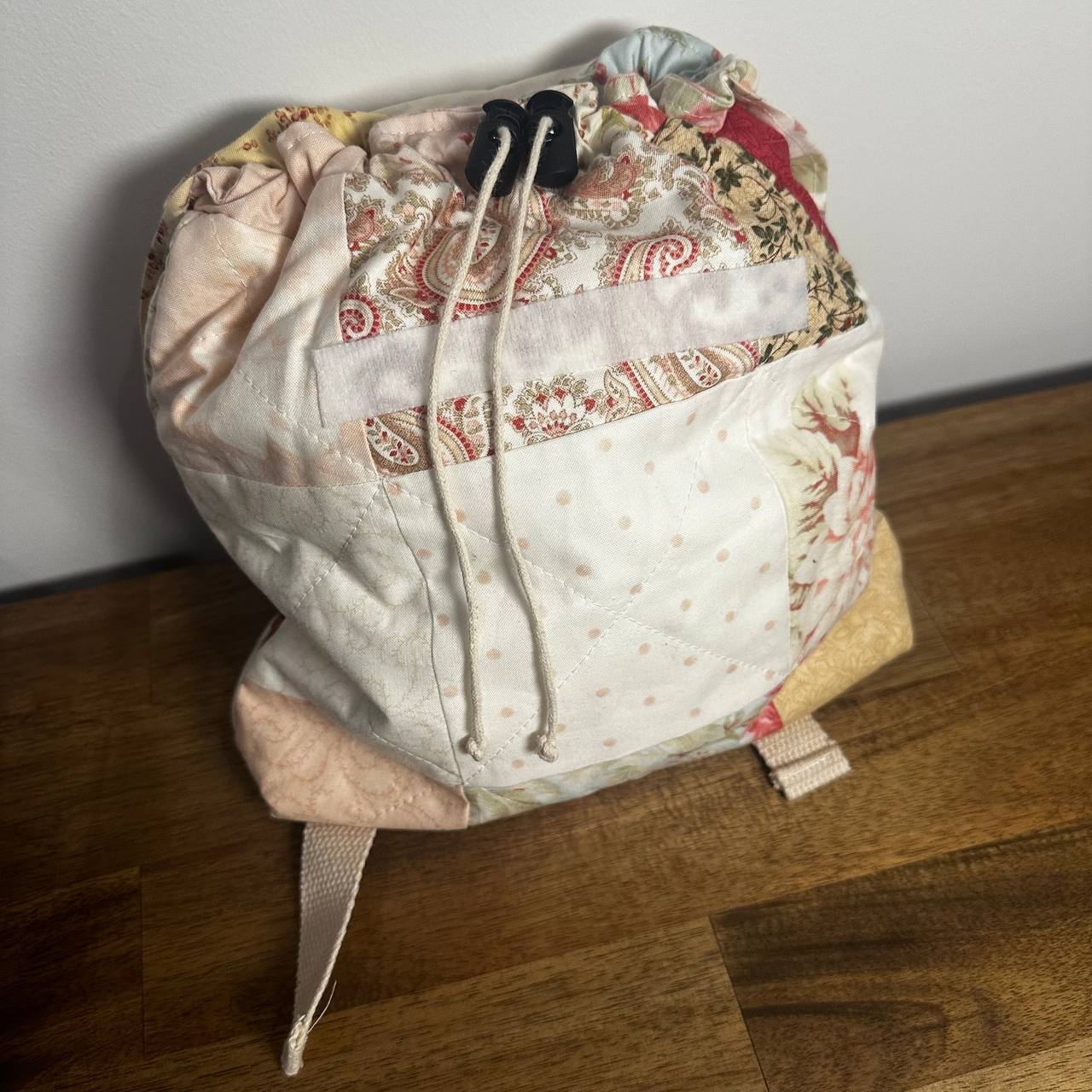 Quilted child's backpack